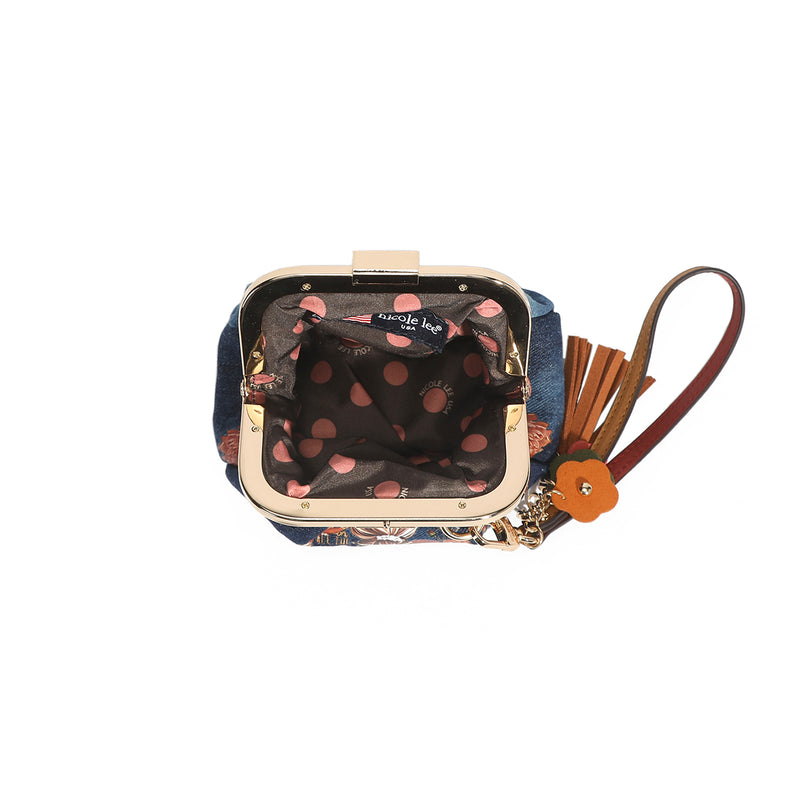 Wristlet coin purse sale