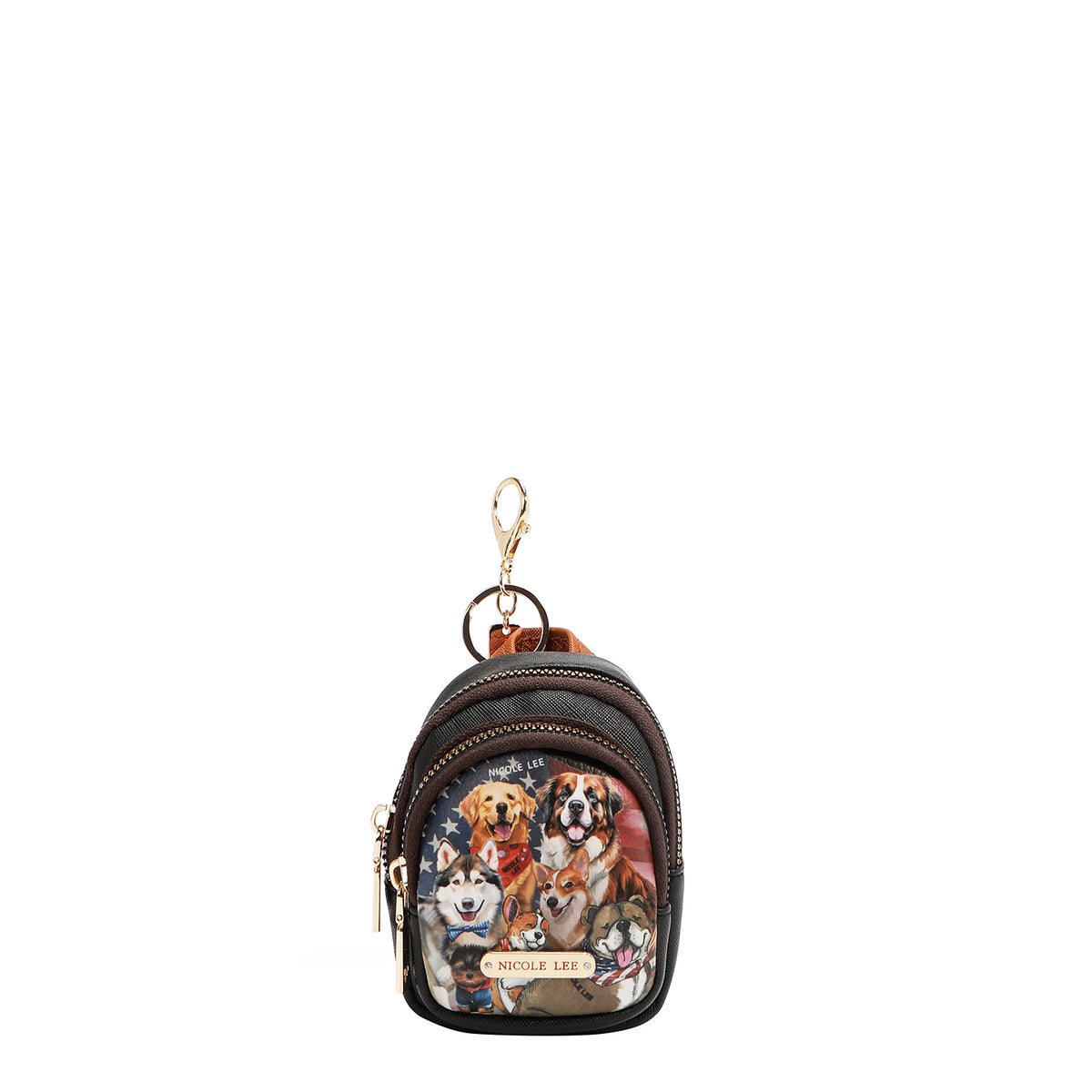 MINI ZIP BACKPACK COIN PURSE