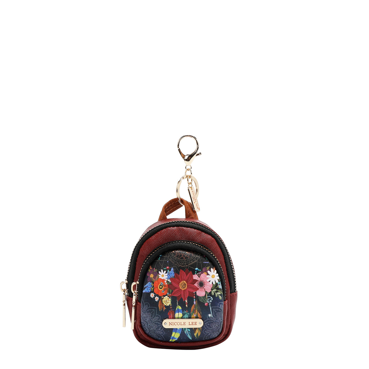 MINI ZIP BACKPACK COIN PURSE