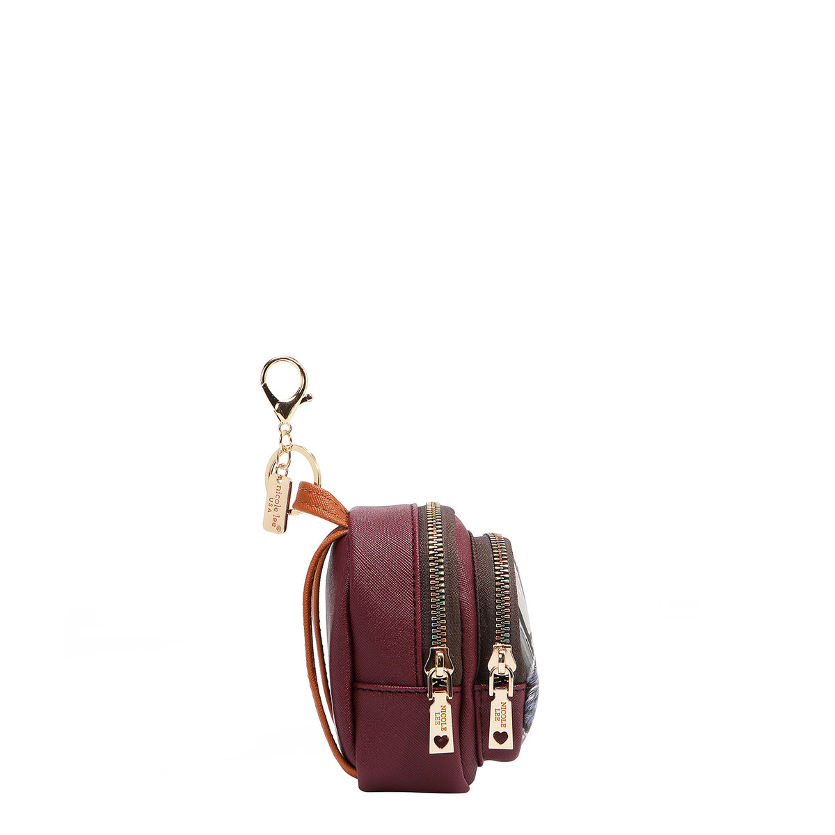 MINI ZIP BACKPACK COIN PURSE
