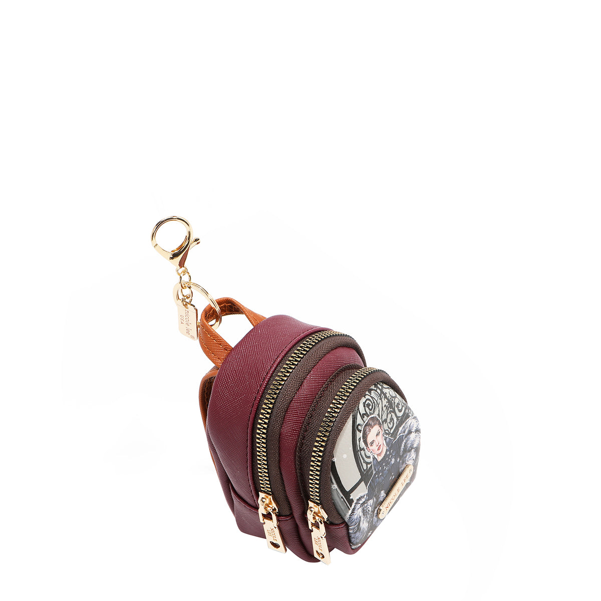 MINI ZIP BACKPACK COIN PURSE