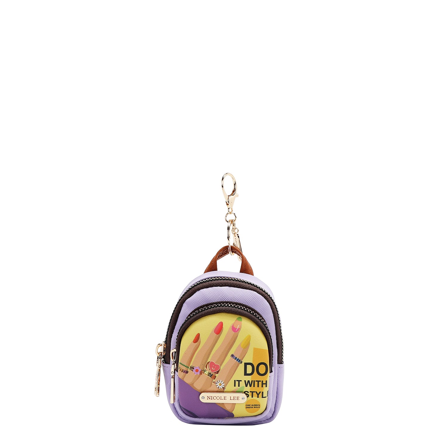 MINI ZIP BACKPACK COIN PURSE