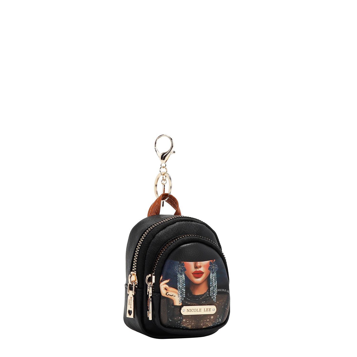 MINI ZIP BACKPACK COIN PURSE