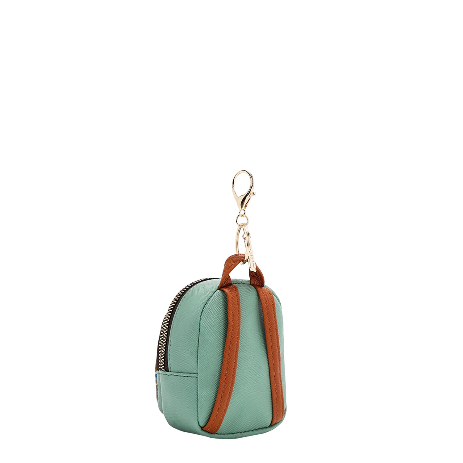 MINI ZIP BACKPACK COIN PURSE