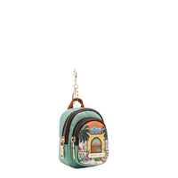 MINI ZIP BACKPACK COIN PURSE