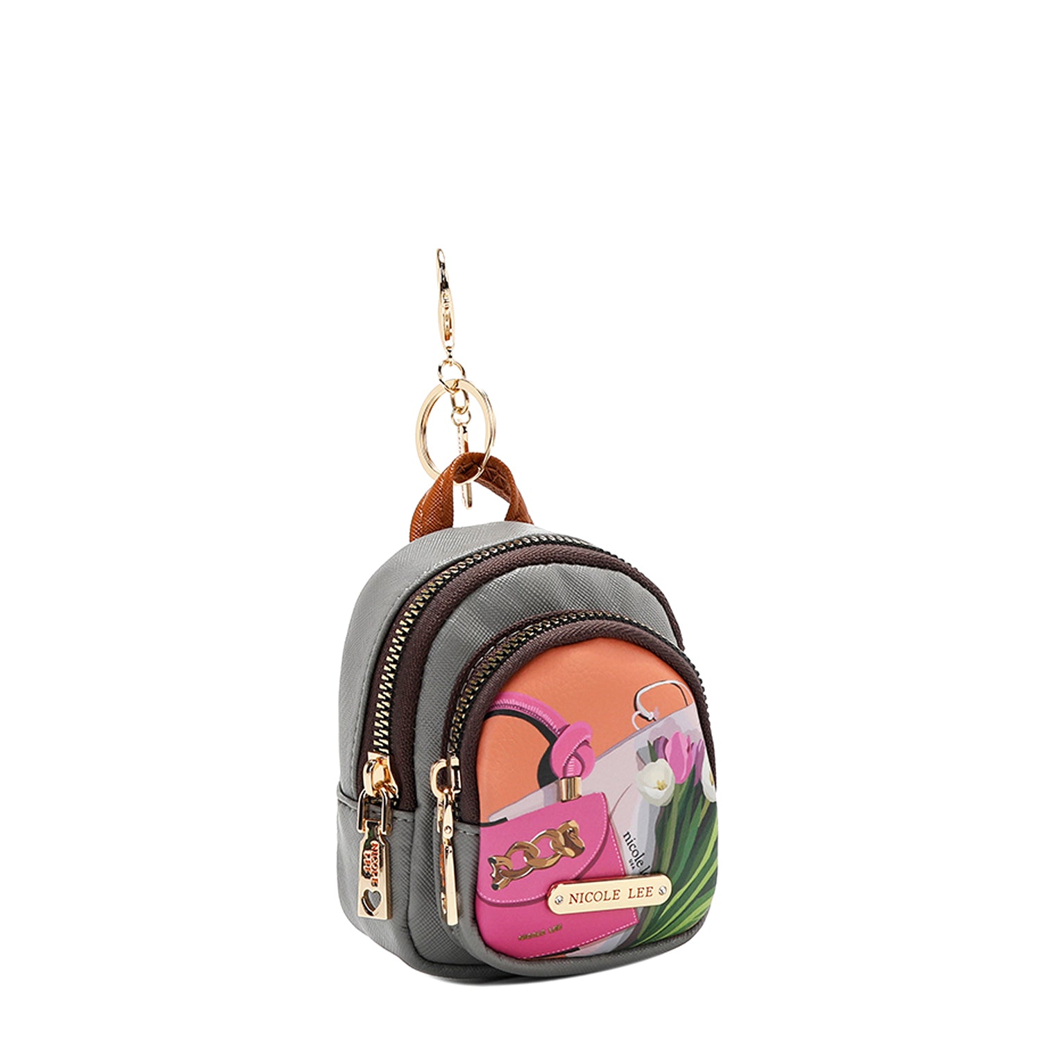 MINI ZIP BACKPACK COIN PURSE