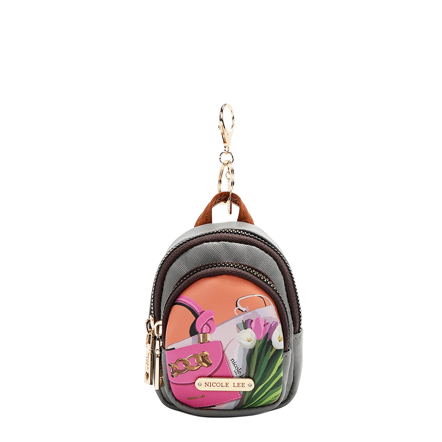 MINI ZIP BACKPACK COIN PURSE