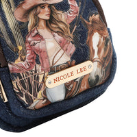 DENIM BACKPACK COIN PURSE