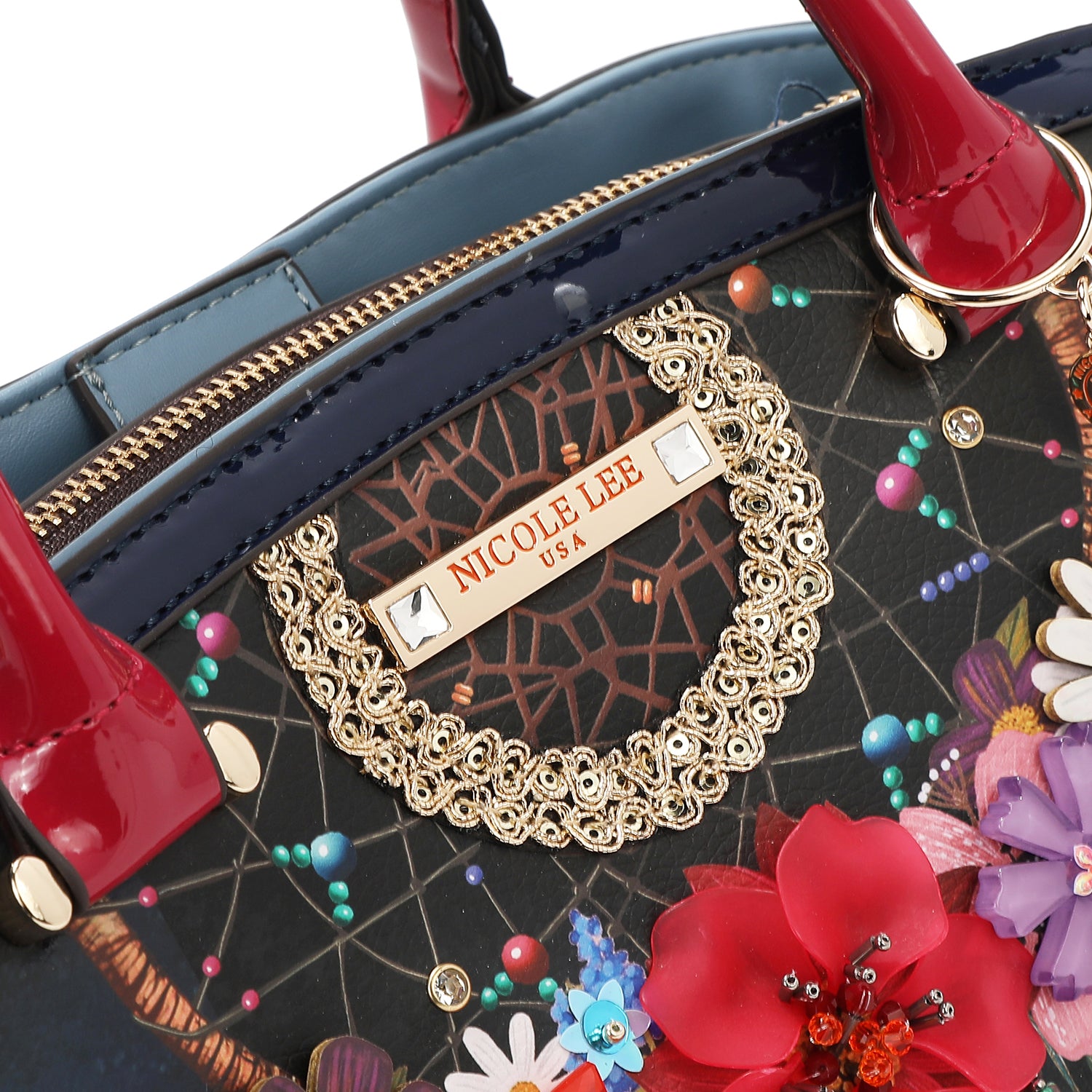 LE　SE　RI　ルセリバッグ Everyday Small Satchel - Raffia Zebra print – LeSportsac