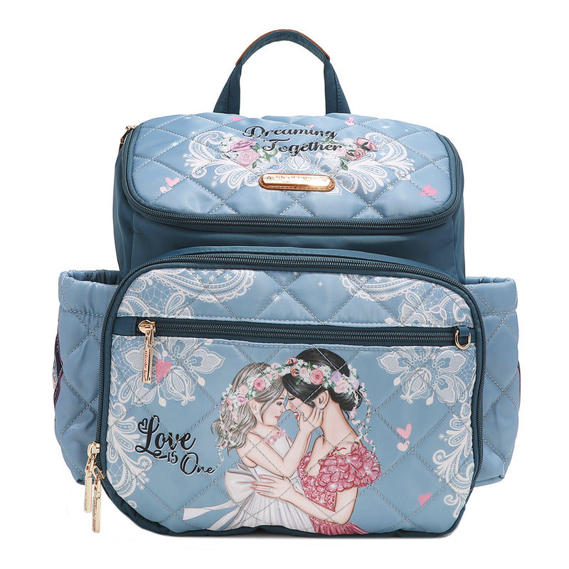 DIAPER BAG WITH CHANGING MAT