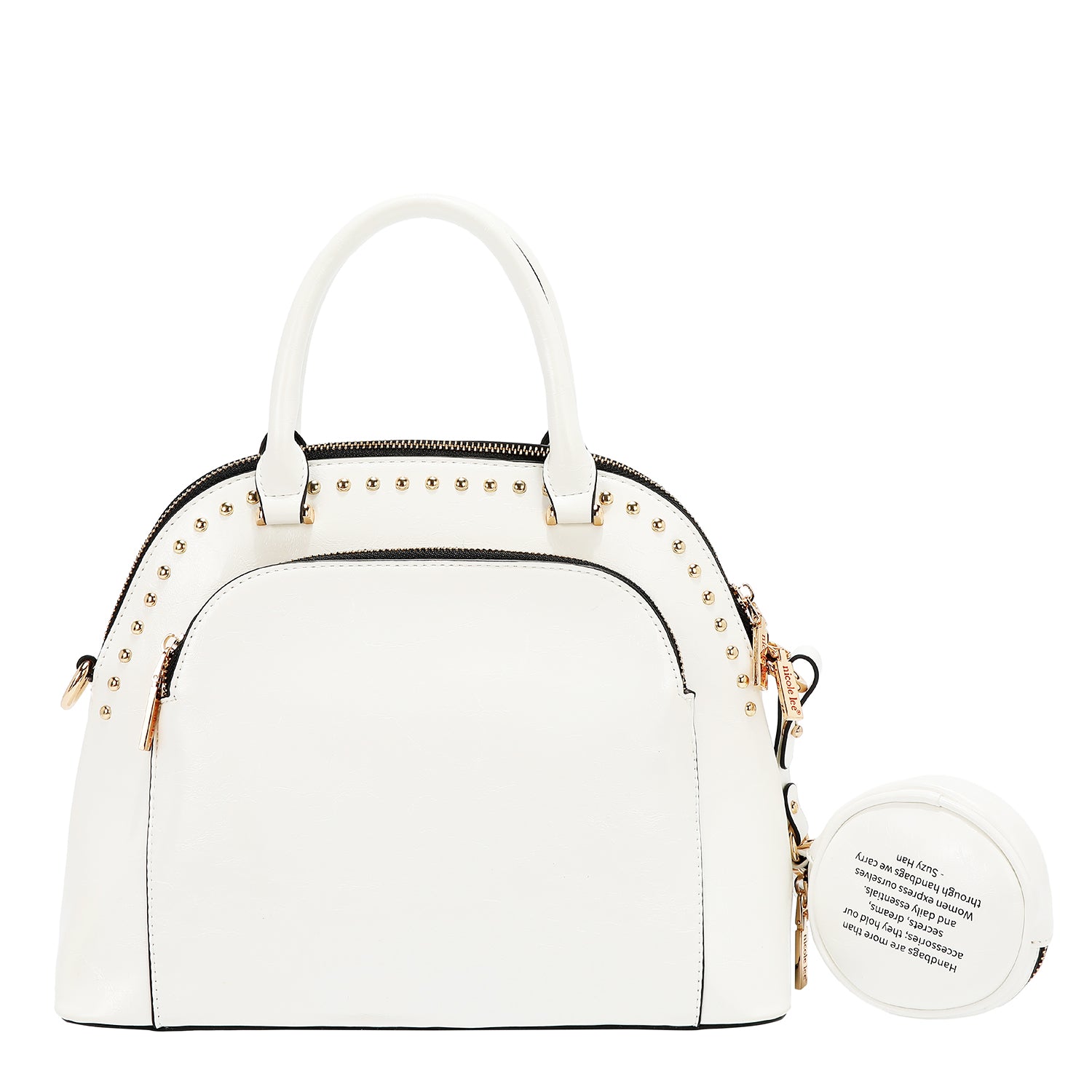 EMBOSSED LOGO DOME BAG