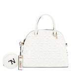 EMBOSSED LOGO DOME BAG