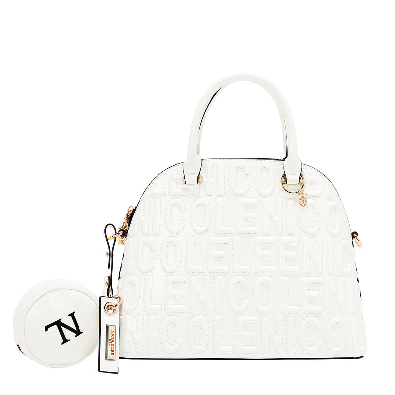 EMBOSSED LOGO DOME BAG