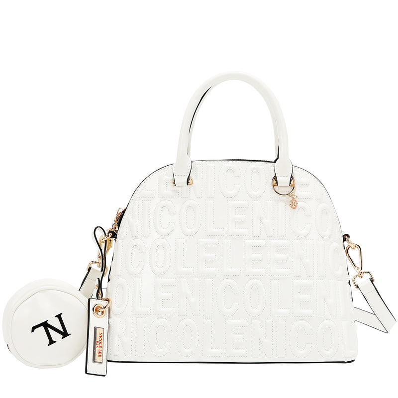 EMBOSSED LOGO DOME BAG