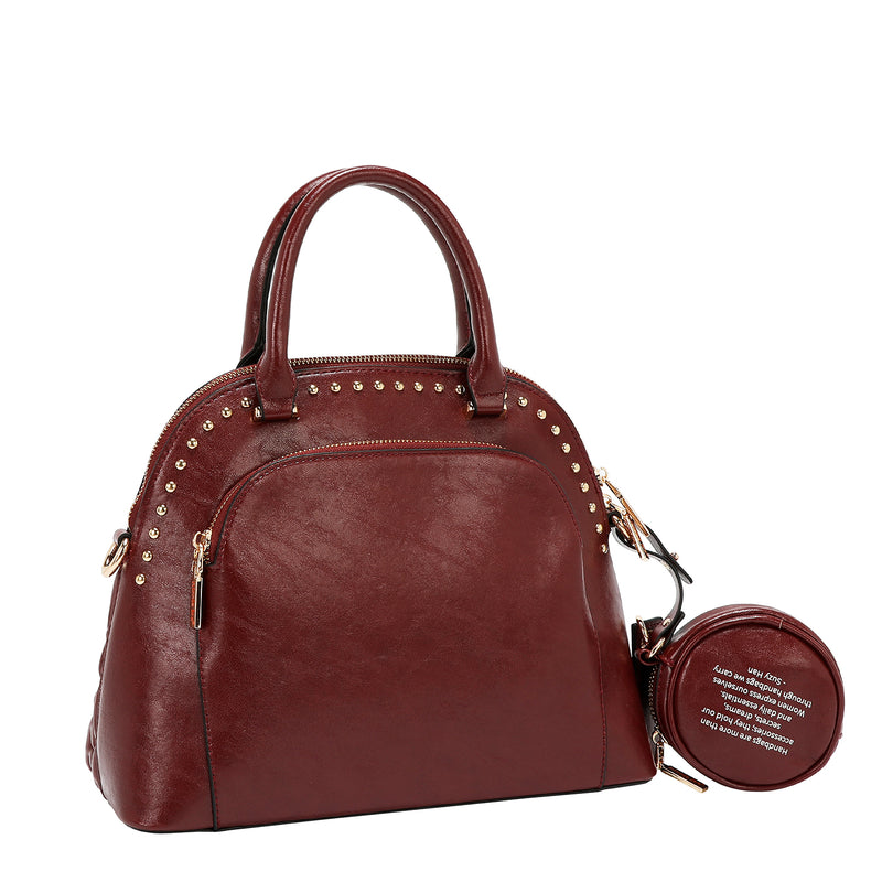 EMBOSSED LOGO DOME BAG