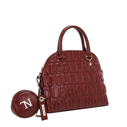 EMBOSSED LOGO DOME BAG