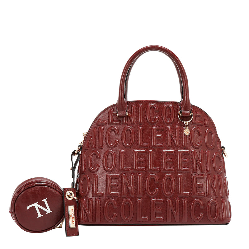 EMBOSSED LOGO DOME BAG