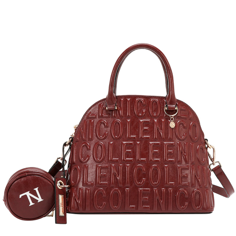 EMBOSSED LOGO DOME BAG