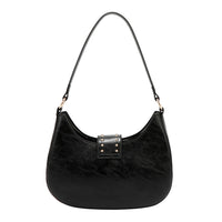 EMBOSSED LOGO SHOULDER BAG