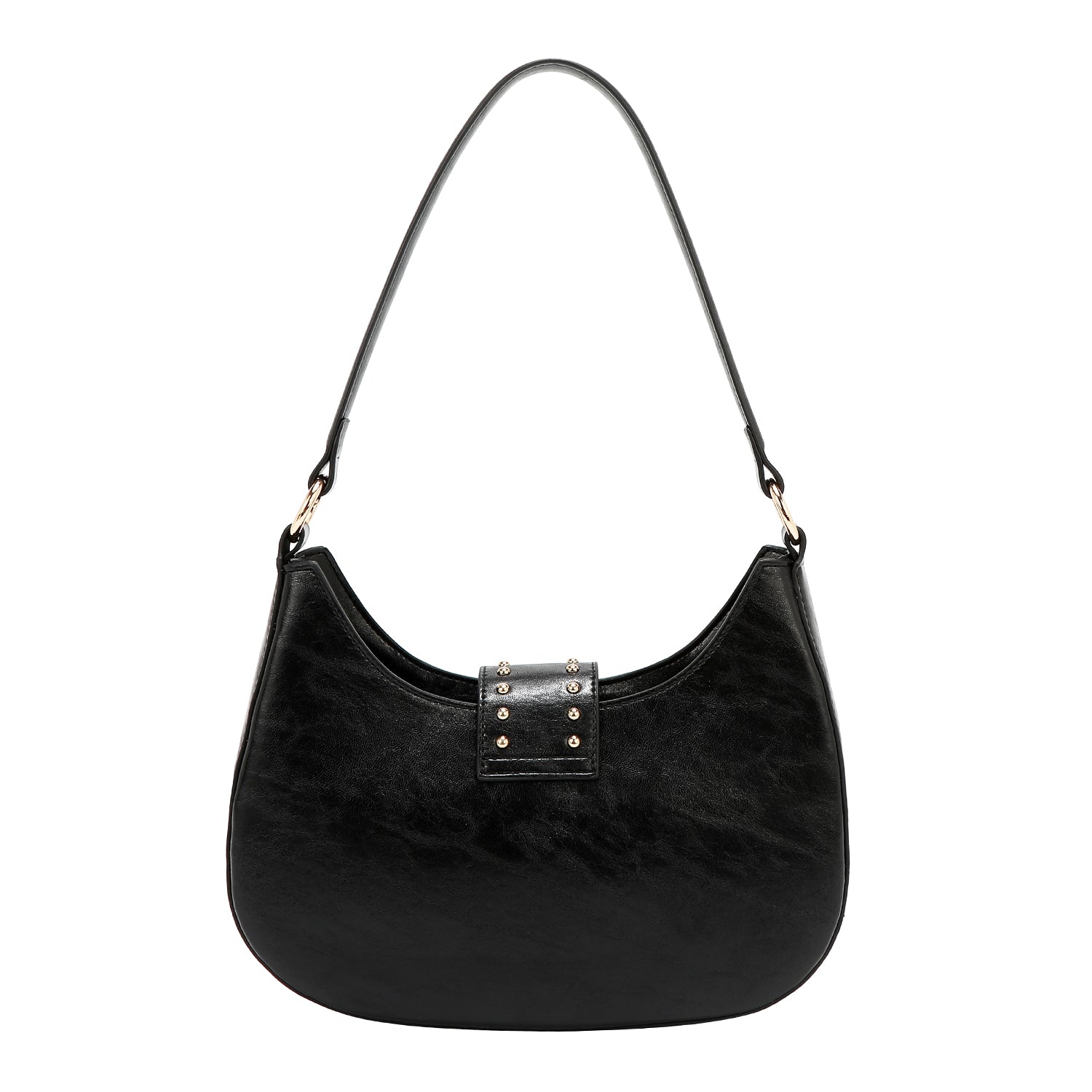 EMBOSSED LOGO SHOULDER BAG
