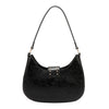 EMBOSSED LOGO SHOULDER BAG