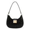 EMBOSSED LOGO SHOULDER BAG