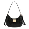 EMBOSSED LOGO SHOULDER BAG