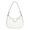 EMBOSSED LOGO SHOULDER BAG