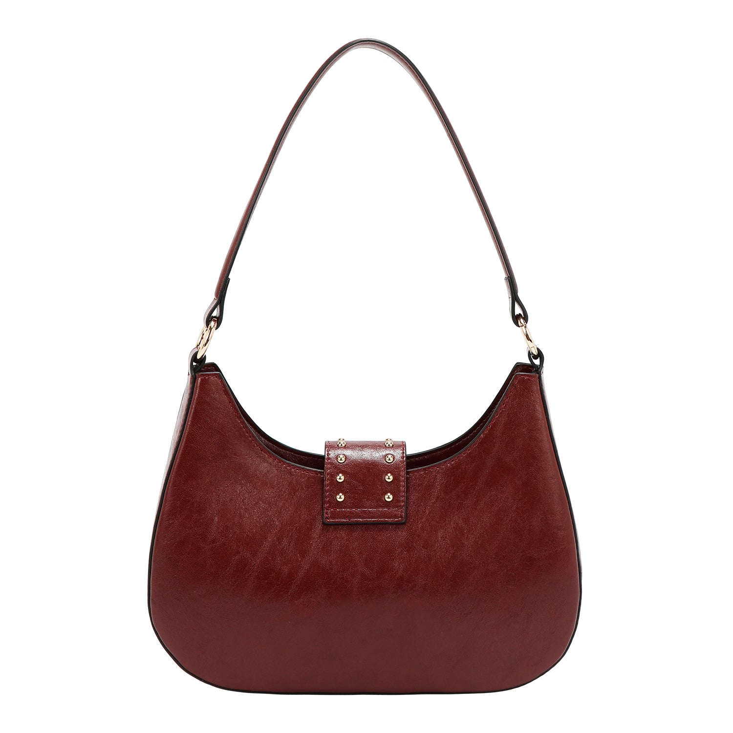 EMBOSSED LOGO SHOULDER BAG