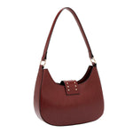 EMBOSSED LOGO SHOULDER BAG