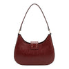 EMBOSSED LOGO SHOULDER BAG