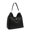 EMBOSSED ELEGANCE HOBO BAG