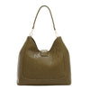 EMBOSSED ELEGANCE HOBO BAG