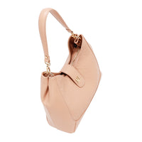 EMBOSSED ELEGANCE HOBO BAG