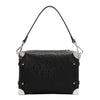 EMBOSSED ELEGANCE SQUARE SHOULDER BAG