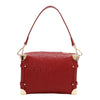 EMBOSSED ELEGANCE SQUARE SHOULDER BAG