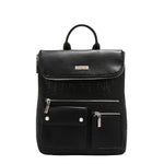 EMBOSSED ELEGANCE MULTIPOCKET BACKPACK