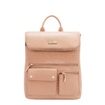 EMBOSSED ELEGANCE MULTIPOCKET BACKPACK