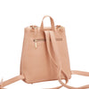 EMBOSSED ELEGANCE CONVERTIBLE FLAP BACKPACK / SHOULDER BAG