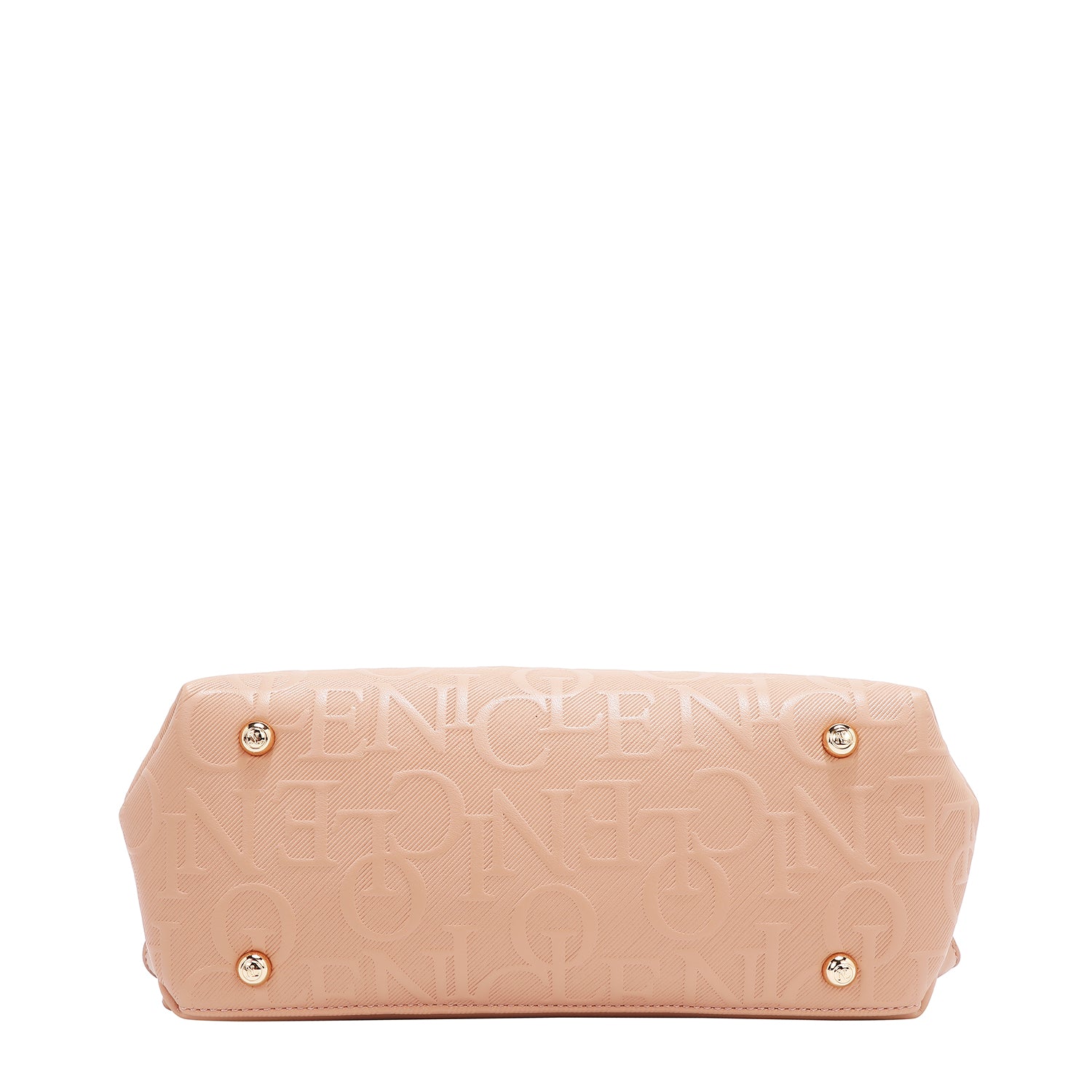 EMBOSSED ELEGANCE CONVERTIBLE FLAP BACKPACK / SHOULDER BAG