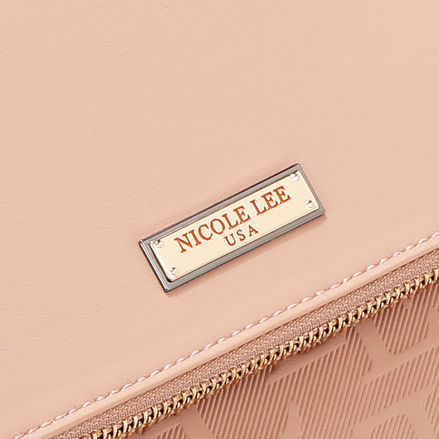 EMBOSSED ELEGANCE CONVERTIBLE FLAP BACKPACK / SHOULDER BAG