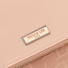 EMBOSSED ELEGANCE CONVERTIBLE FLAP BACKPACK / SHOULDER BAG