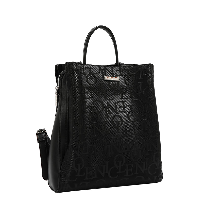 EMBOSSED ELEGANCE BACKPACK