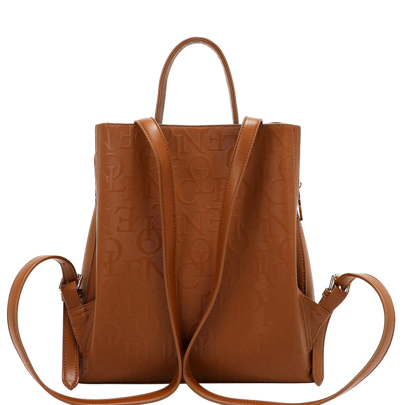EMBOSSED ELEGANCE BACKPACK