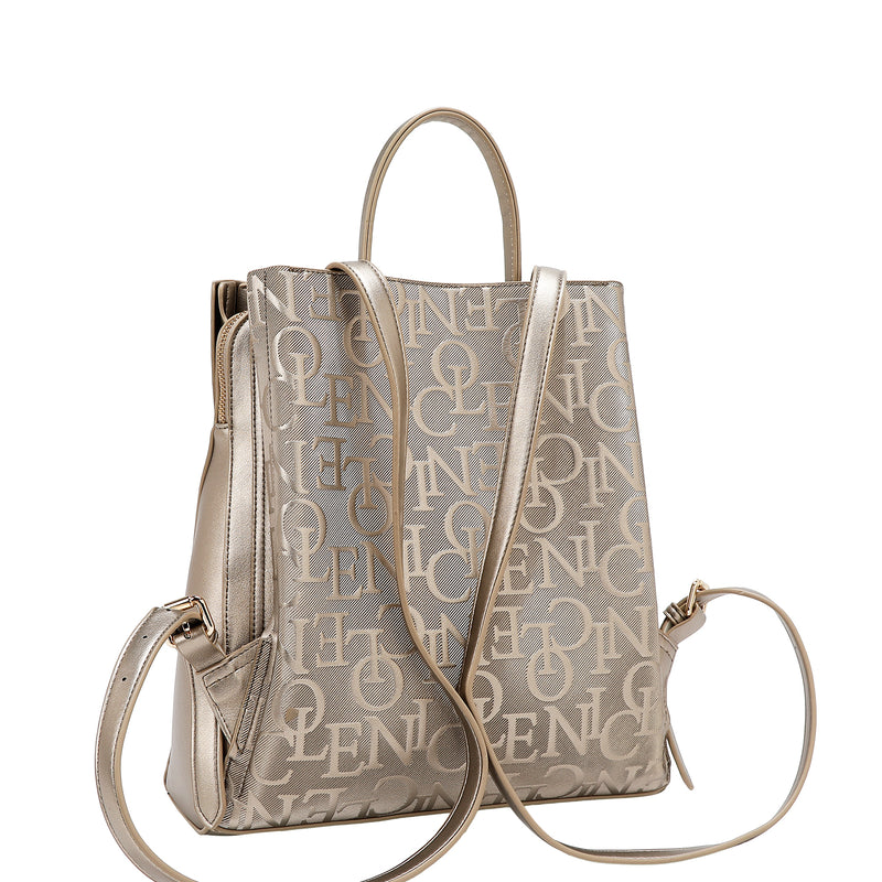EMBOSSED ELEGANCE BACKPACK