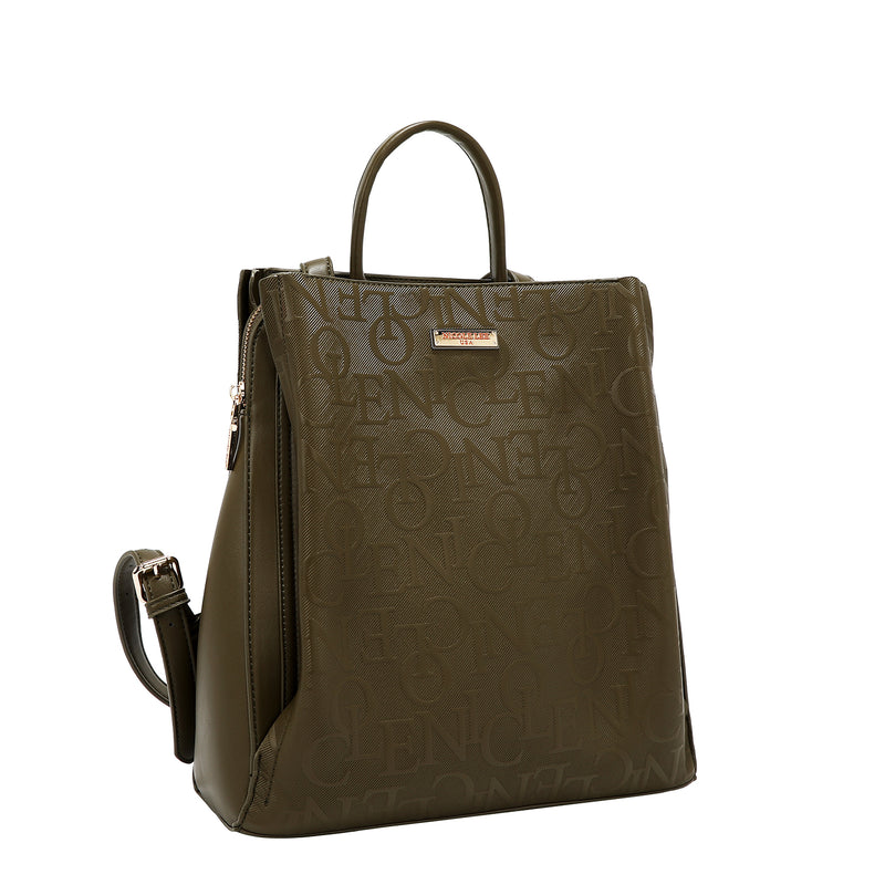 EMBOSSED ELEGANCE BACKPACK