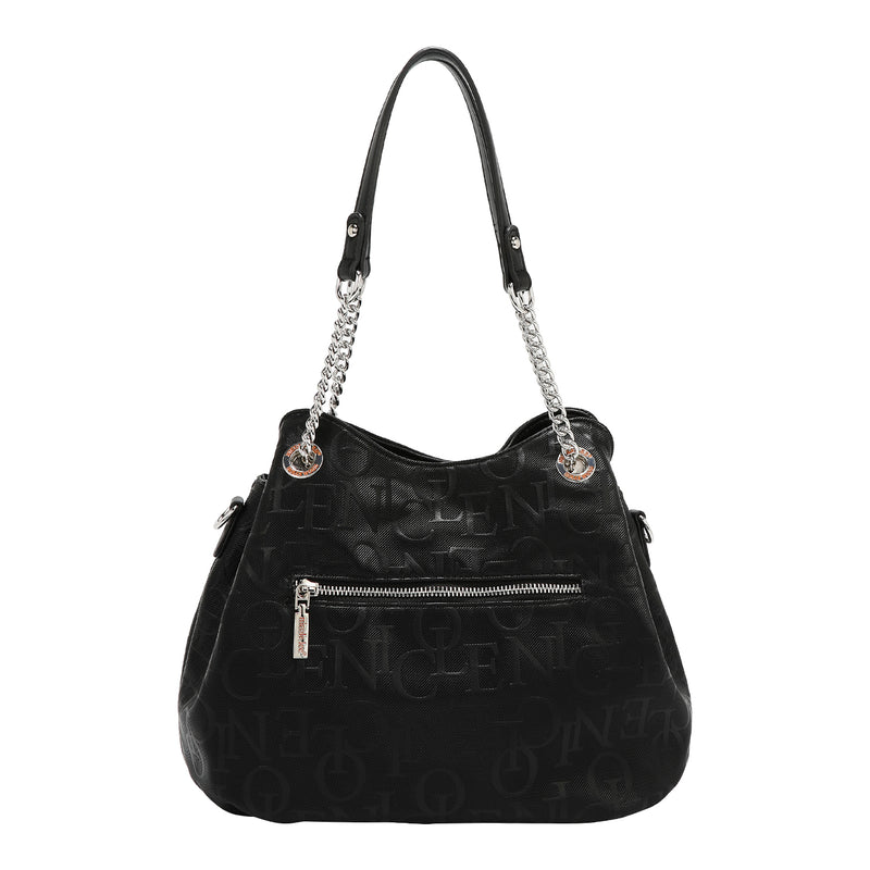 EMBOSSED ELEGANCE HANDBAG