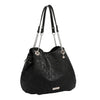 EMBOSSED ELEGANCE HANDBAG