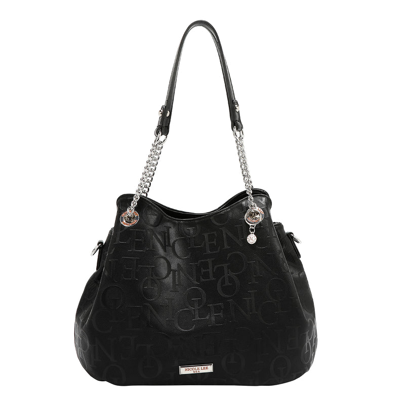 EMBOSSED ELEGANCE HANDBAG