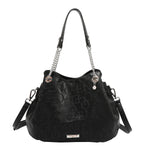 EMBOSSED ELEGANCE HANDBAG